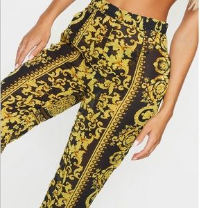 Beach Flare Pattern Pants
